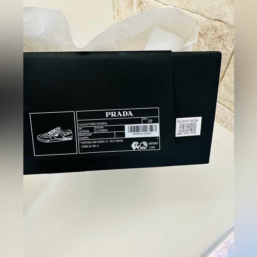 Authentic Prada Sneakers- Women’s size 9 - Picture 13 of 16